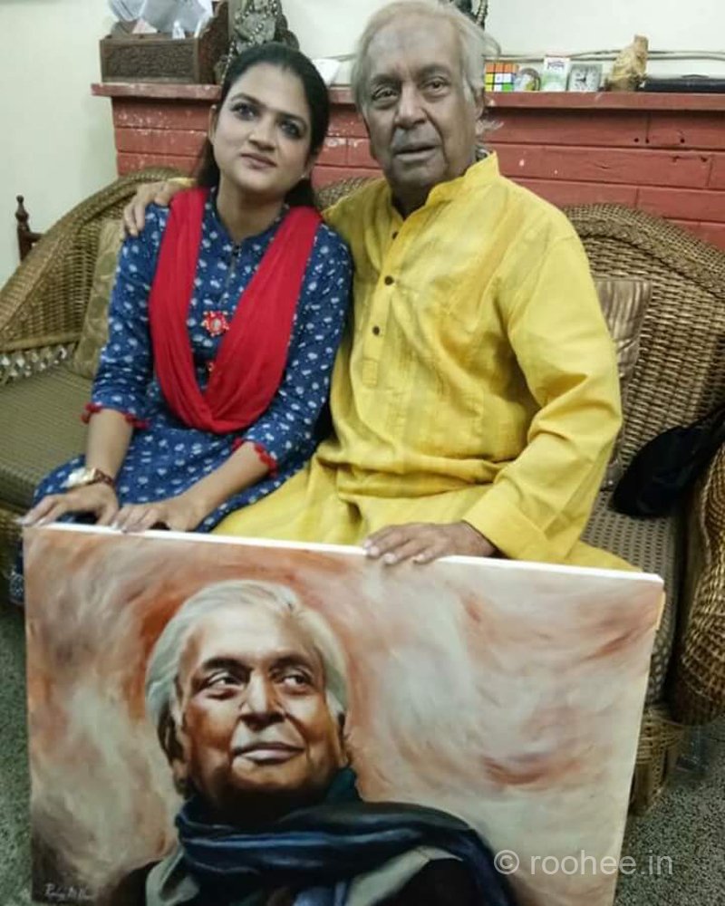 Portrait and presentation — Kathak legend