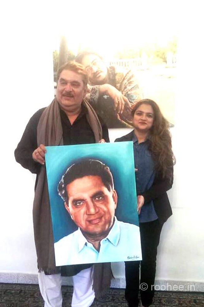 With Raza Murad Sahab