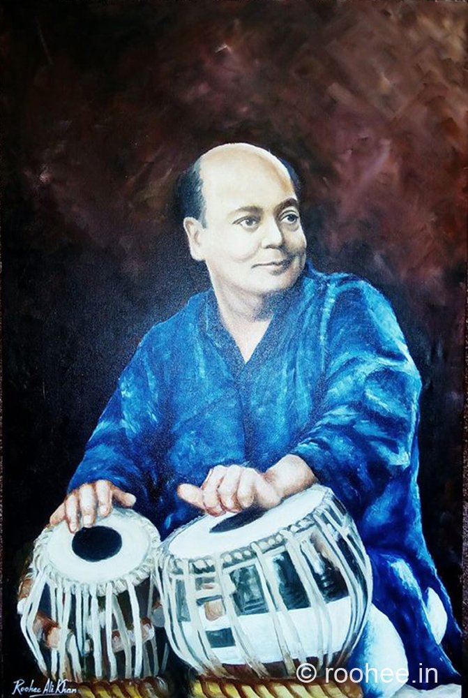With Ustad Sabir Khansaheb