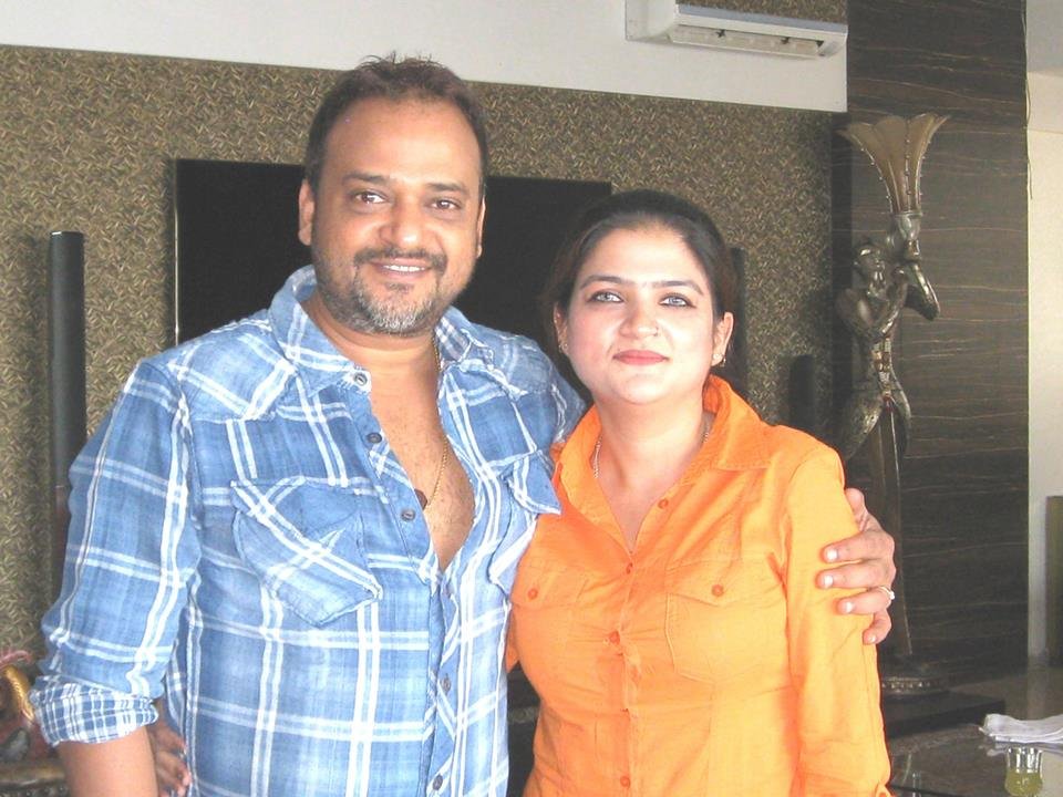 With cousin Sajid bhai