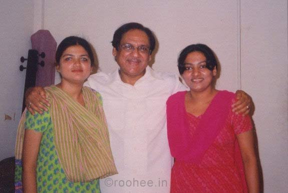 With Gulam Ali ji