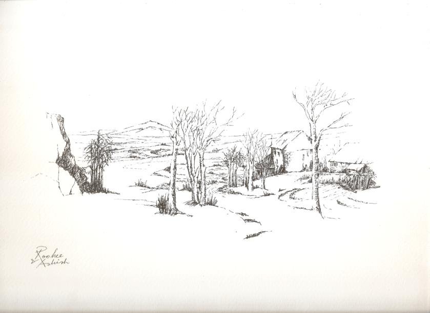 Sketch by RooHee Ali Khan