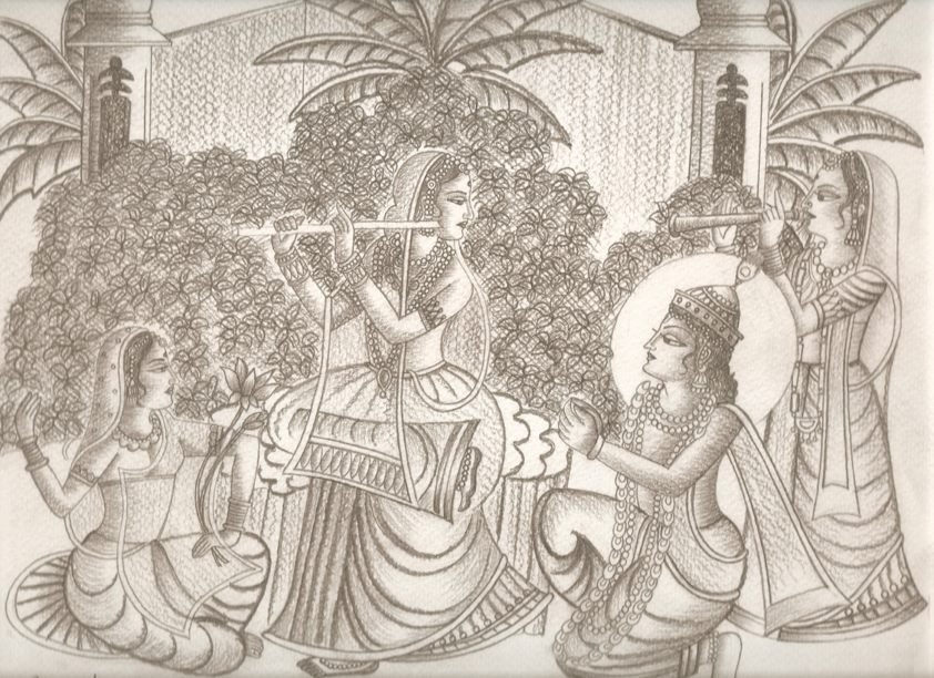 Sketch by RooHee Ali Khan