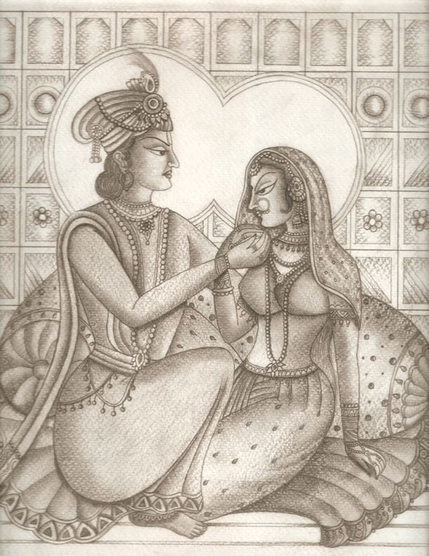 Sketch by RooHee Ali Khan