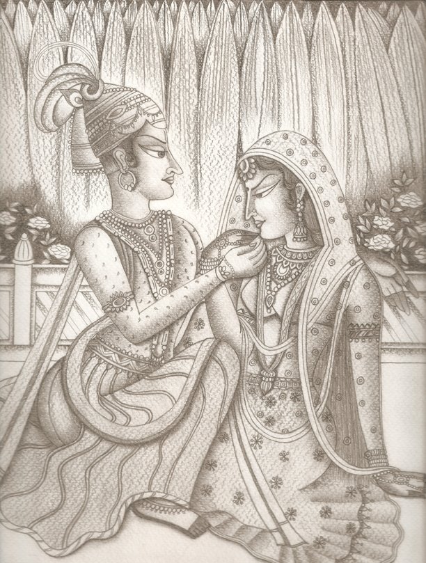 Sketch by RooHee Ali Khan