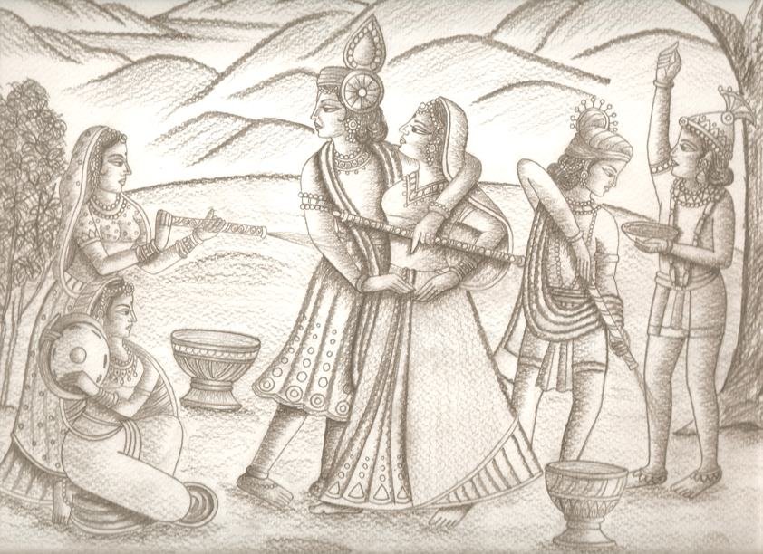 Sketch by RooHee Ali Khan