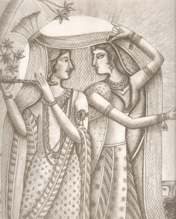 Sketch by RooHee Ali Khan